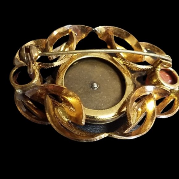 Vintage Enamel Cardinal Bird Brooch - Picture 5 of 5